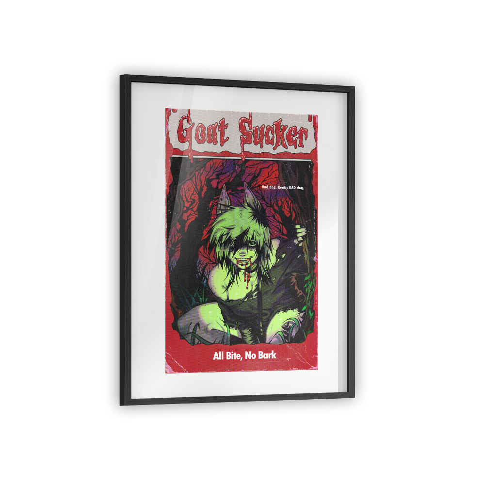 Fangz | GOAT SUCKER - All Bite, No Bark - Art Print
