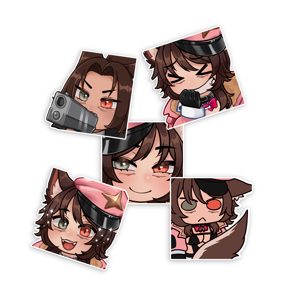 Lady Qathrin | Emotes - Sticker Pack