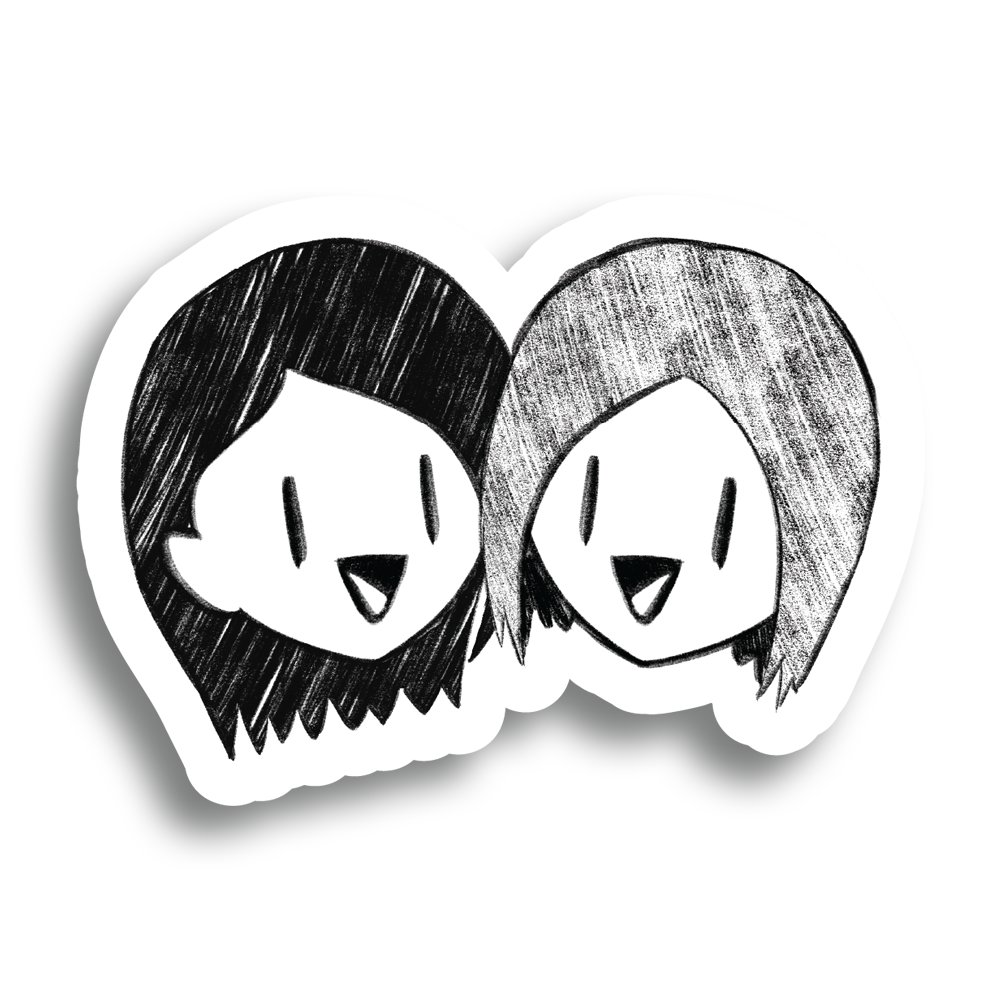 Numbskulls | Ava and Kari - Sticker