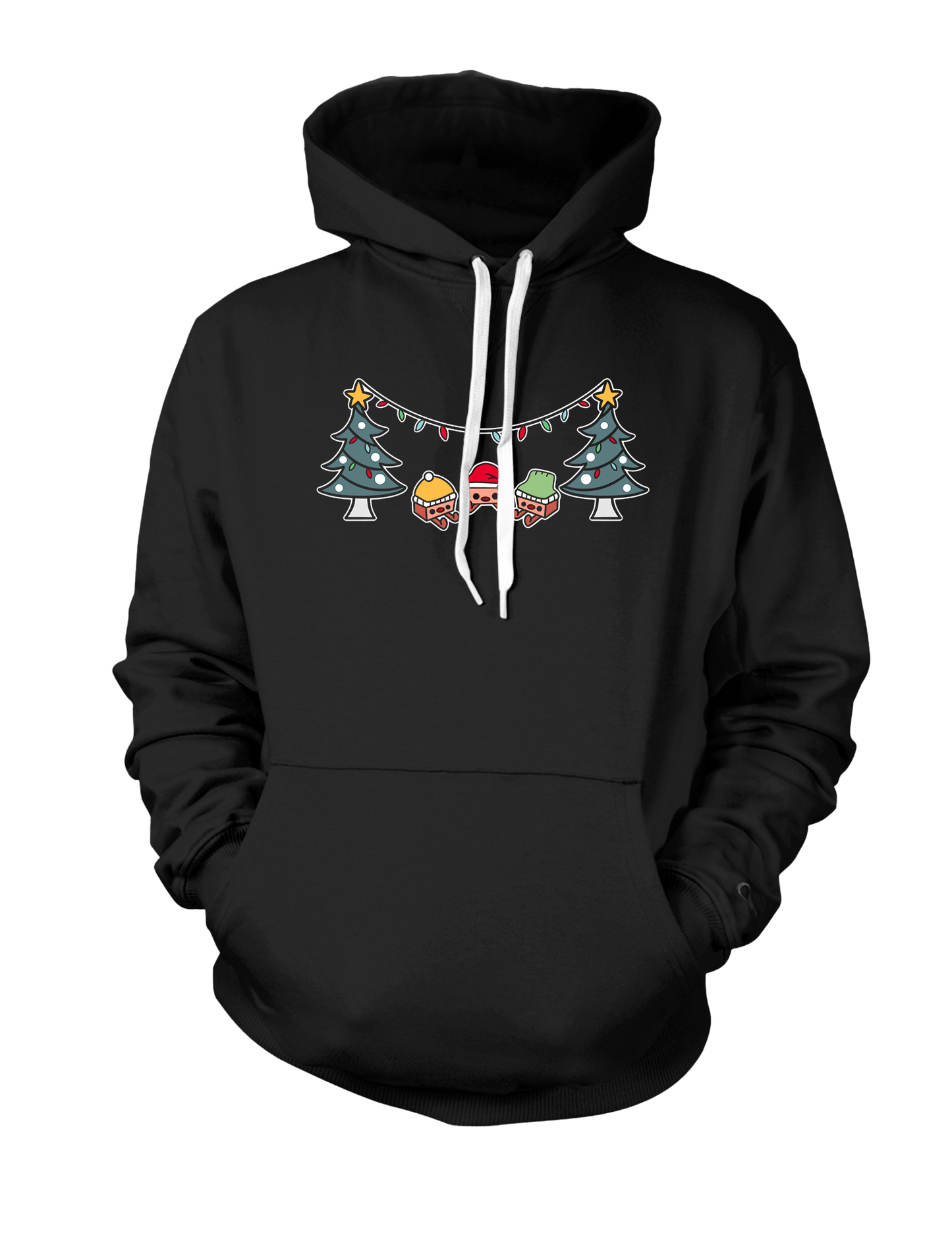 Triple Xmas Brickle - Pullover Hoodie - Pile of Shame