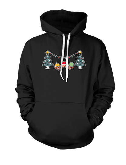 Triple Xmas Brickle - Pullover Hoodie - Pile of Shame