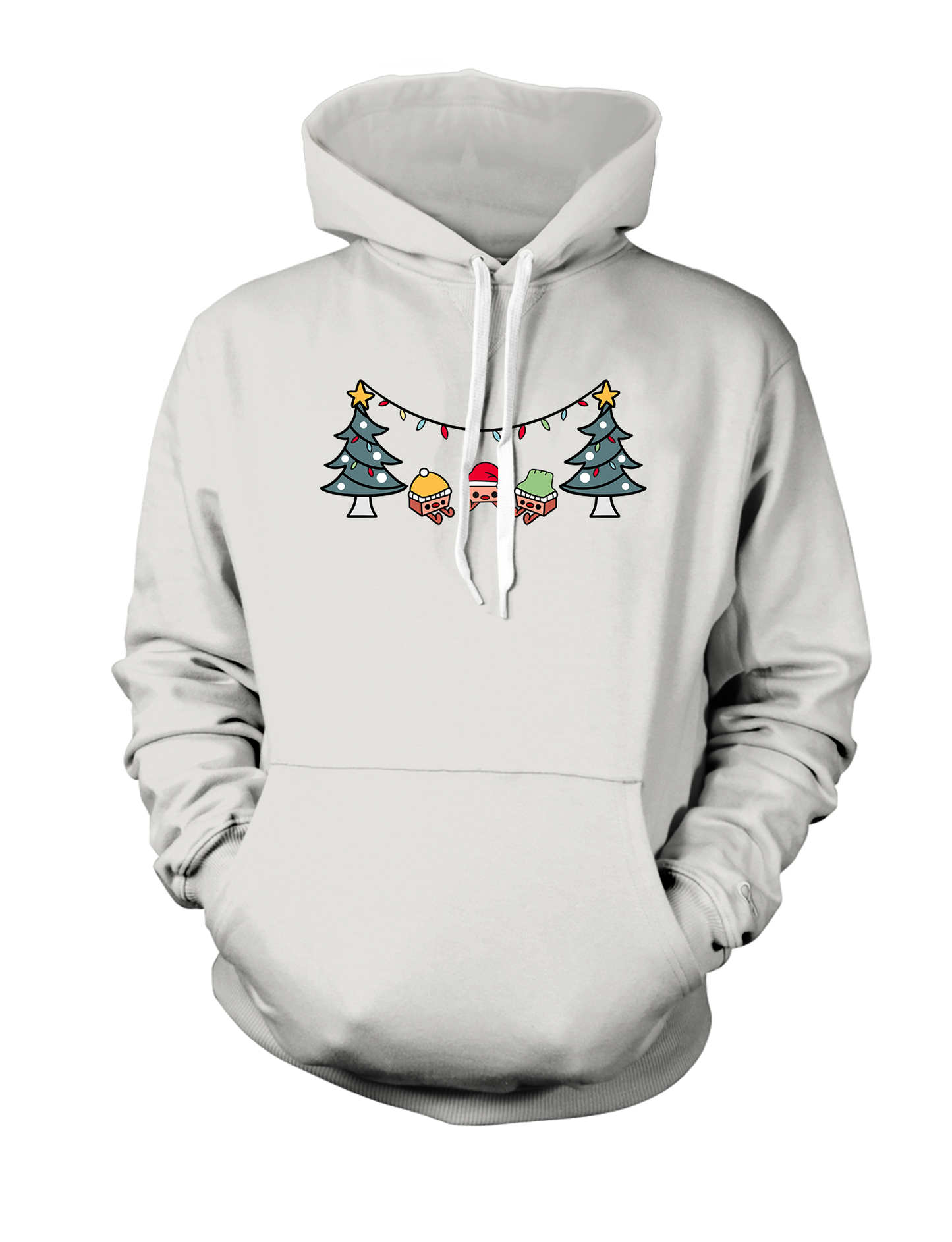 Triple Xmas Brickle - Pullover Hoodie - Pile of Shame