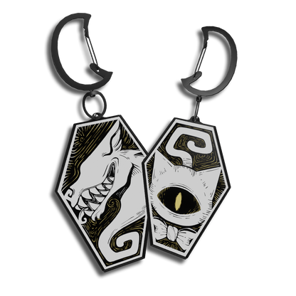 Grimmi | Skelter Helter Keychain - Keychain