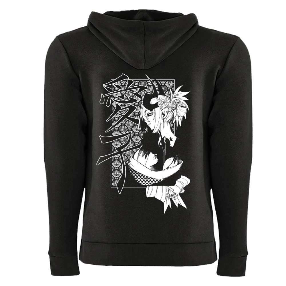 LessDraws | Aiko crow - Hoodie