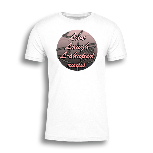 Paul is Bad at Stuff | Live, Laugh, L-Shaped Ruins - Tee