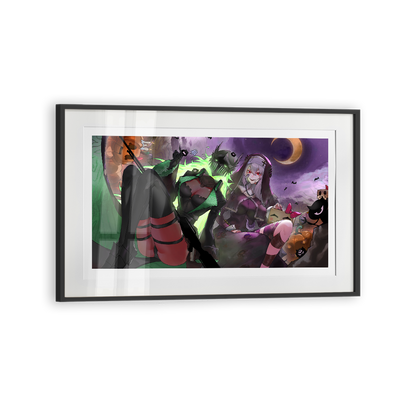 PorcelainMaid | Fright Knight Party - Art Print