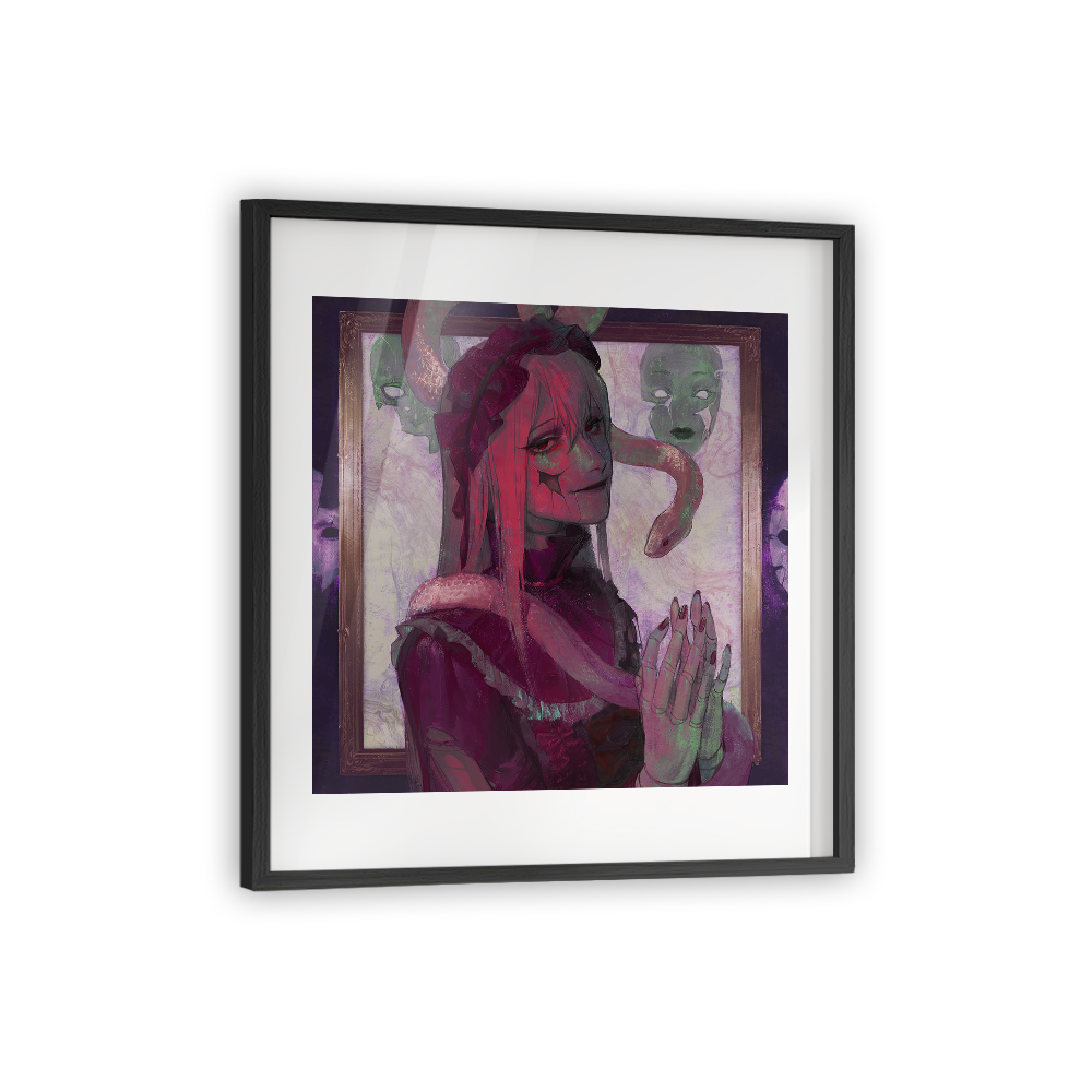 PorcelainMaid | Snake in the Doll - Art Print