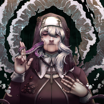 PorcelainMaid | The Drowned Nun - Art Print