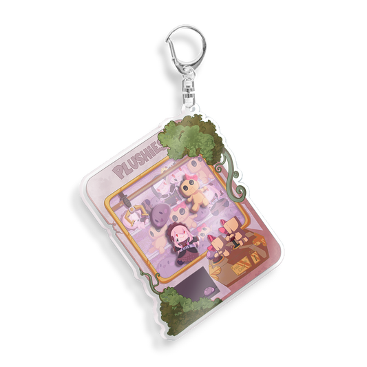 PorcelainMaid | Plushie Arcade - Shaker Keychain