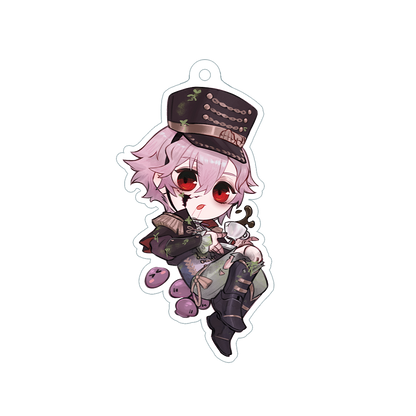PorcelainMaid | Tea Time - Keychain