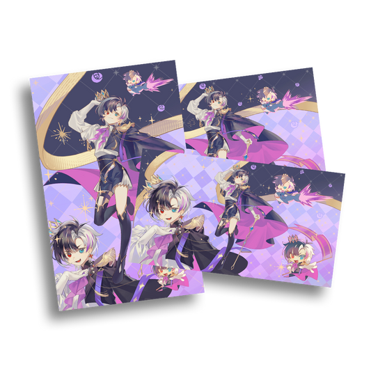 Rin Penrose | 1d rectangle with a bunch of Rins on it - Digital Wallpaper