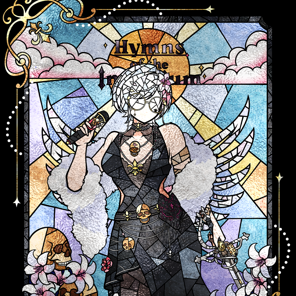 Sister Cecilia | Stained Glass Cecilia - Art Print