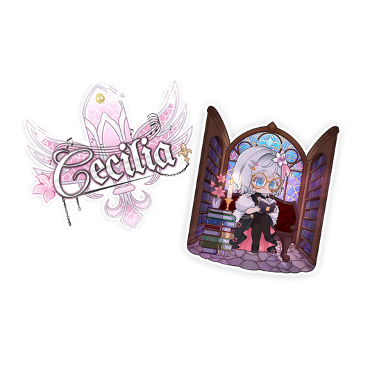 Sister Cecilia | Light Reading & The Lily - Sticker