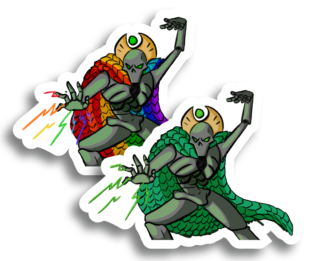 Numbskulls | Necron Magic - Sticker