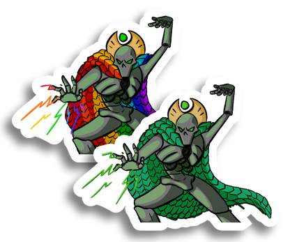 Numbskulls | Necron Magic - Sticker