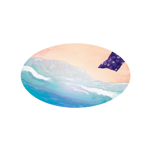 CottonTail | Beach Acrylic Standee - Acrylic Standee