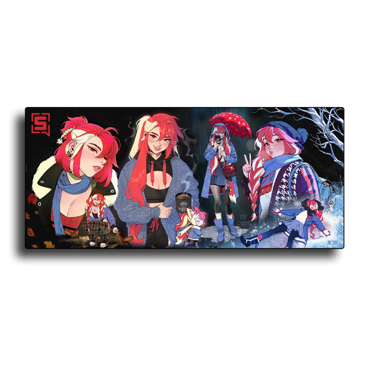 Strippin | Winter - Desk Mat