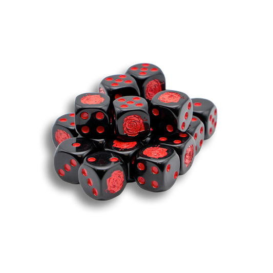 Adeptus Ridiculous | Red Rose - Dice Set