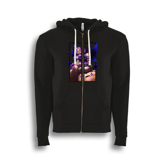ChaCha | Fairy Goth Mama - Zip Up Hoodie