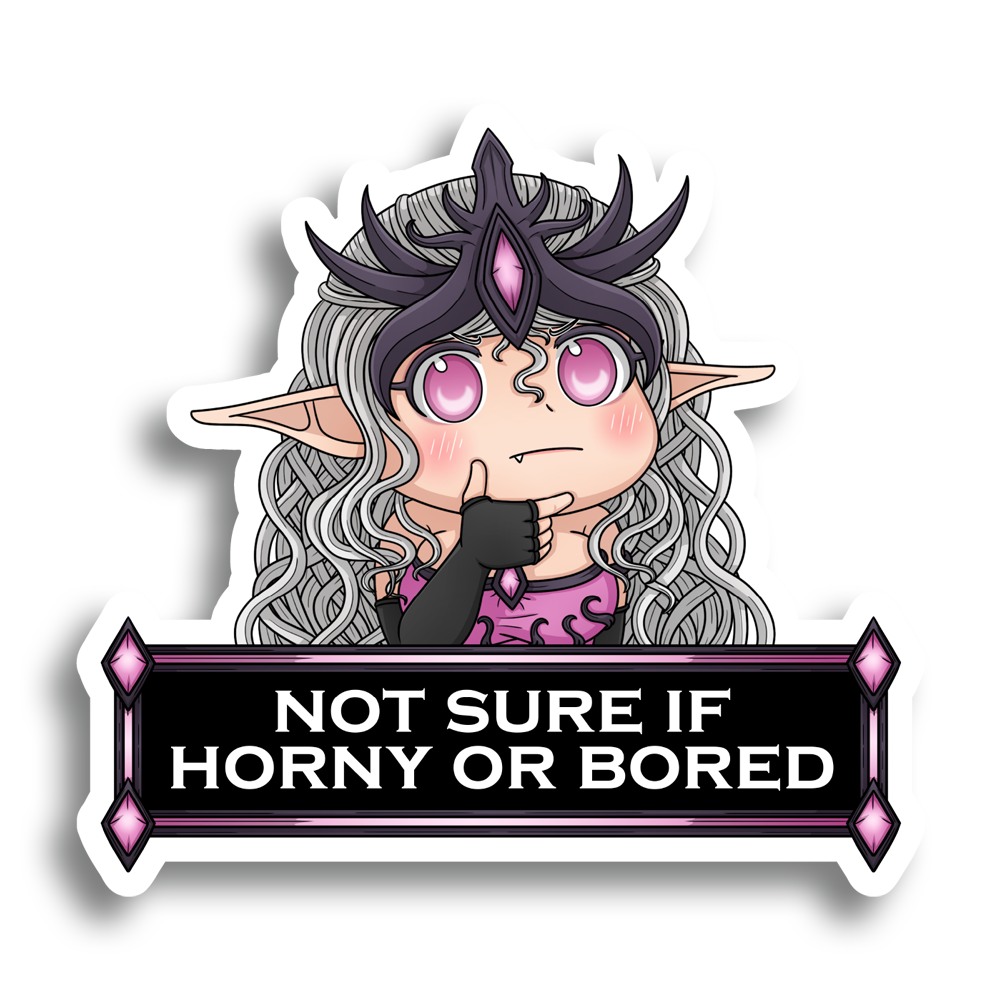 Easty | Horny or Bored - Sticker