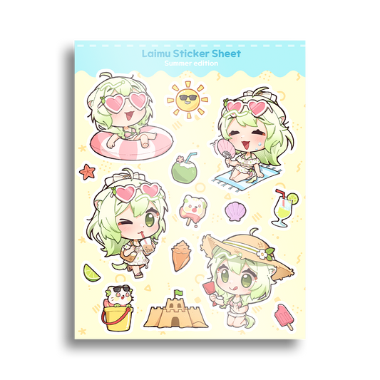 Laimu | Summer - Sticker Sheet
