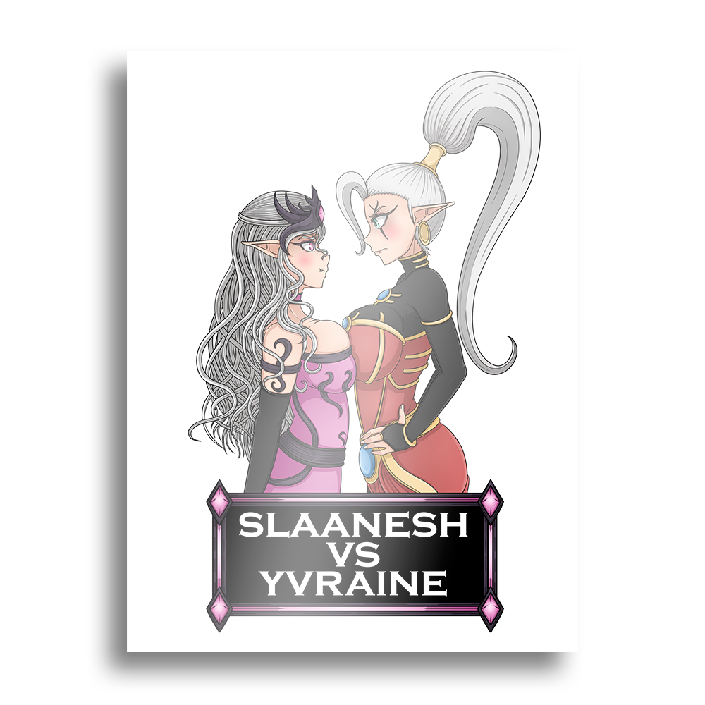 Easty | Slaanesh Vs Yvraine - Art Print