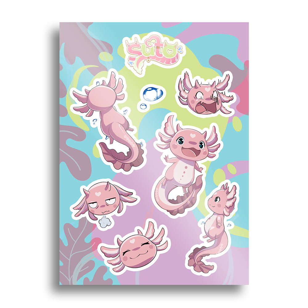 Suto | Tonie Time - Sticker Sheet